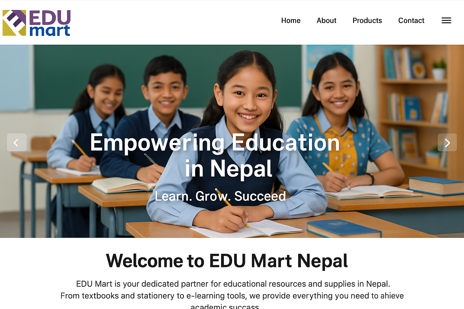 Books and Learning Materials in Nepal